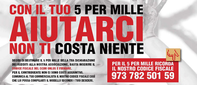 Sostieni il Comitato dei Cittadini per i Diritti Umani Onlus